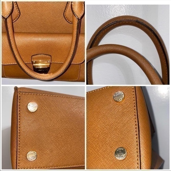 SOLD- Michael Kors East West Bridgette Saffiano leather - Picture 9 of 10